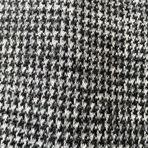 J McLaughlin Womens Cate Vest Black White Houndstooth  Wool Long Blazer size M - Picture 9 of 12